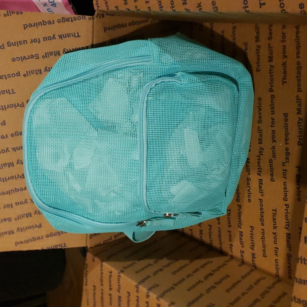 Beach mini mesh backpack